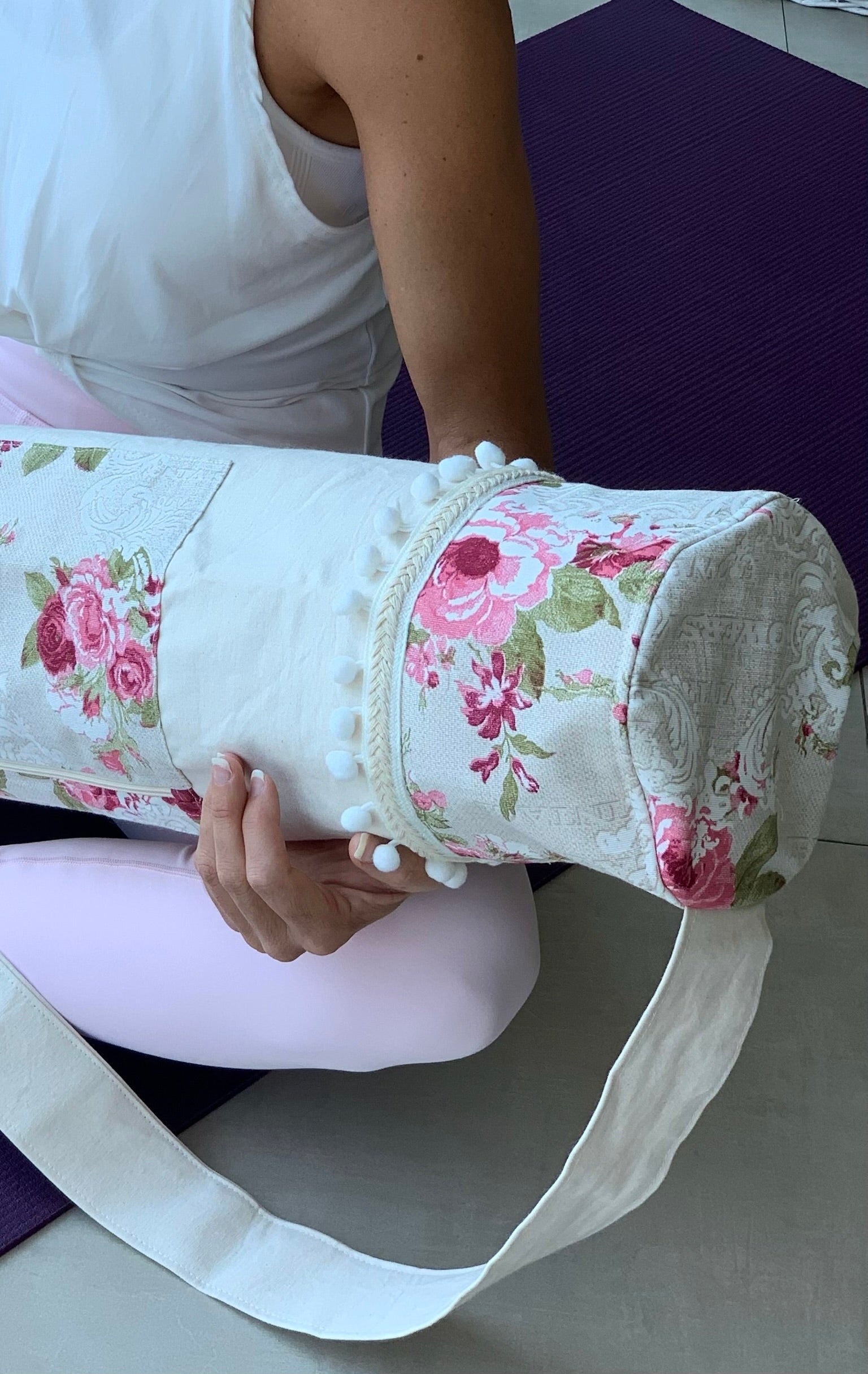 Bolsa Flores Vintage