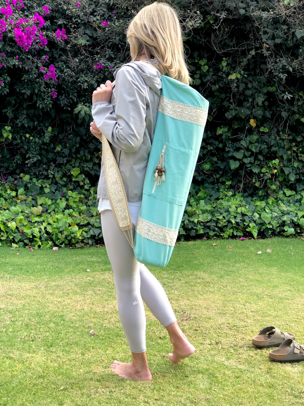 Bolsa para tapete de yoga - Aqua