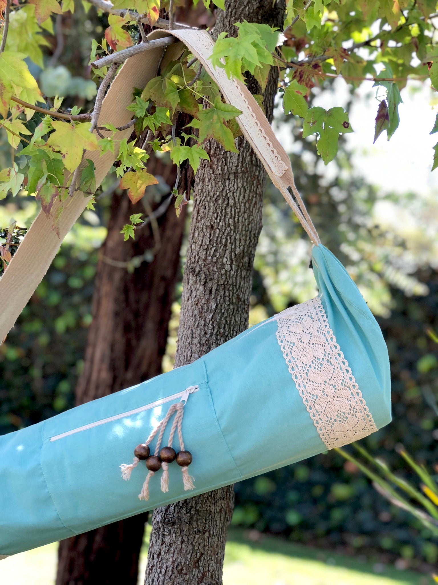 Bolsa para tapete de yoga - Aqua