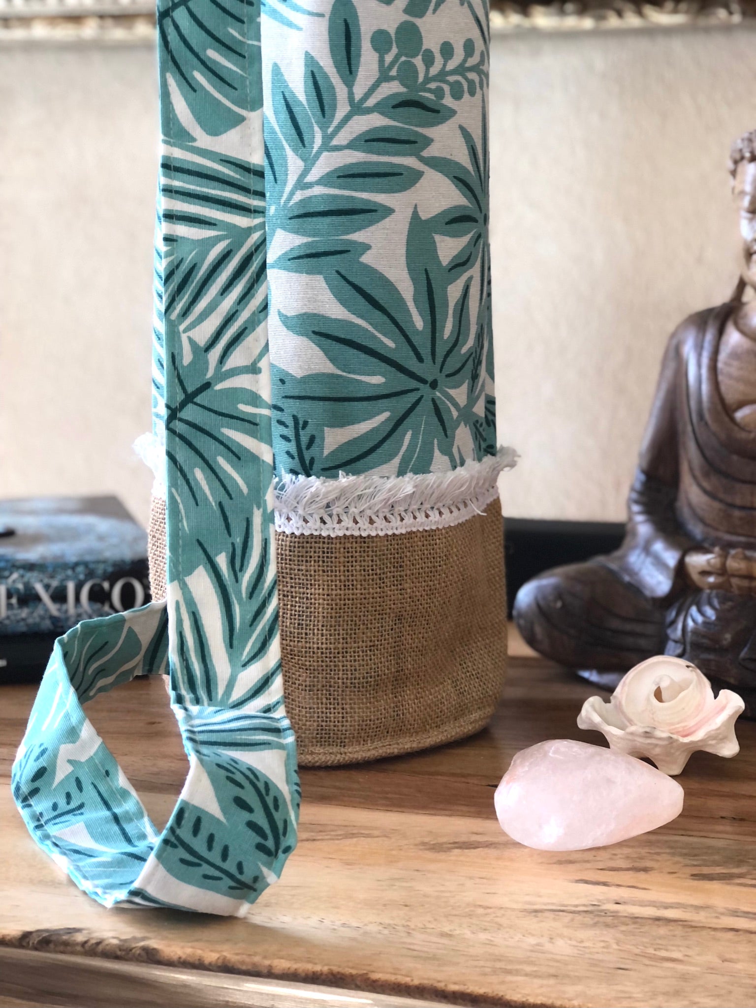 Bolsa para tapete de yoga - Hojas