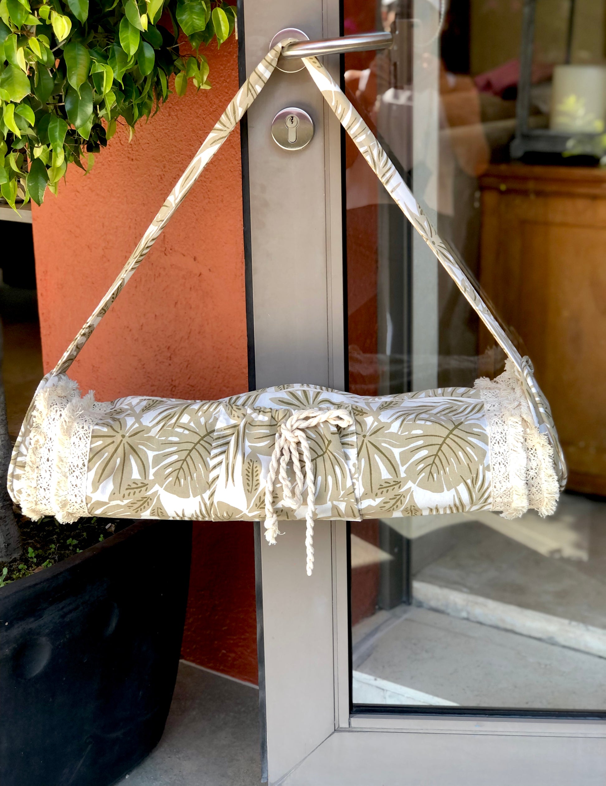 Bolsa para tapete de yoga - Hojas