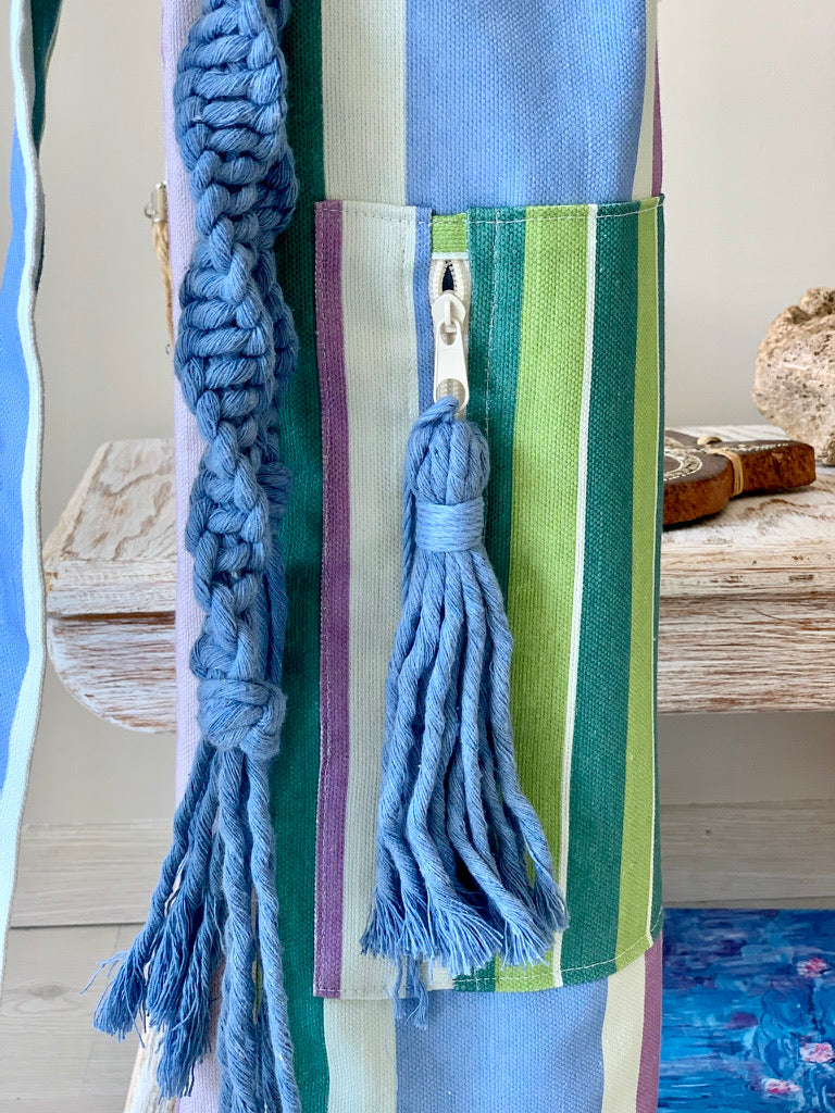 Bolsa para tapete de yoga - Rayas