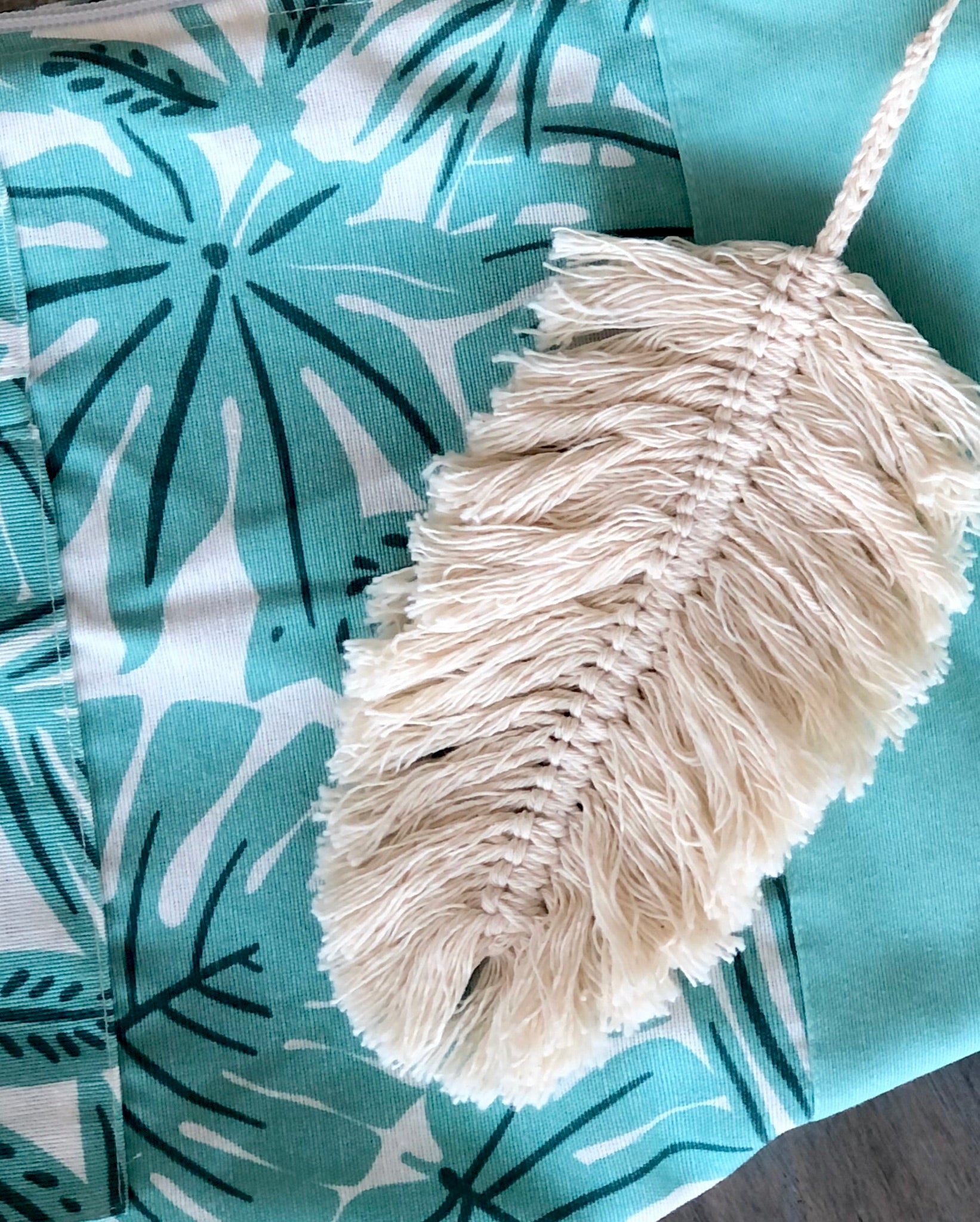Bolsa para tapete de yoga - Hojas
