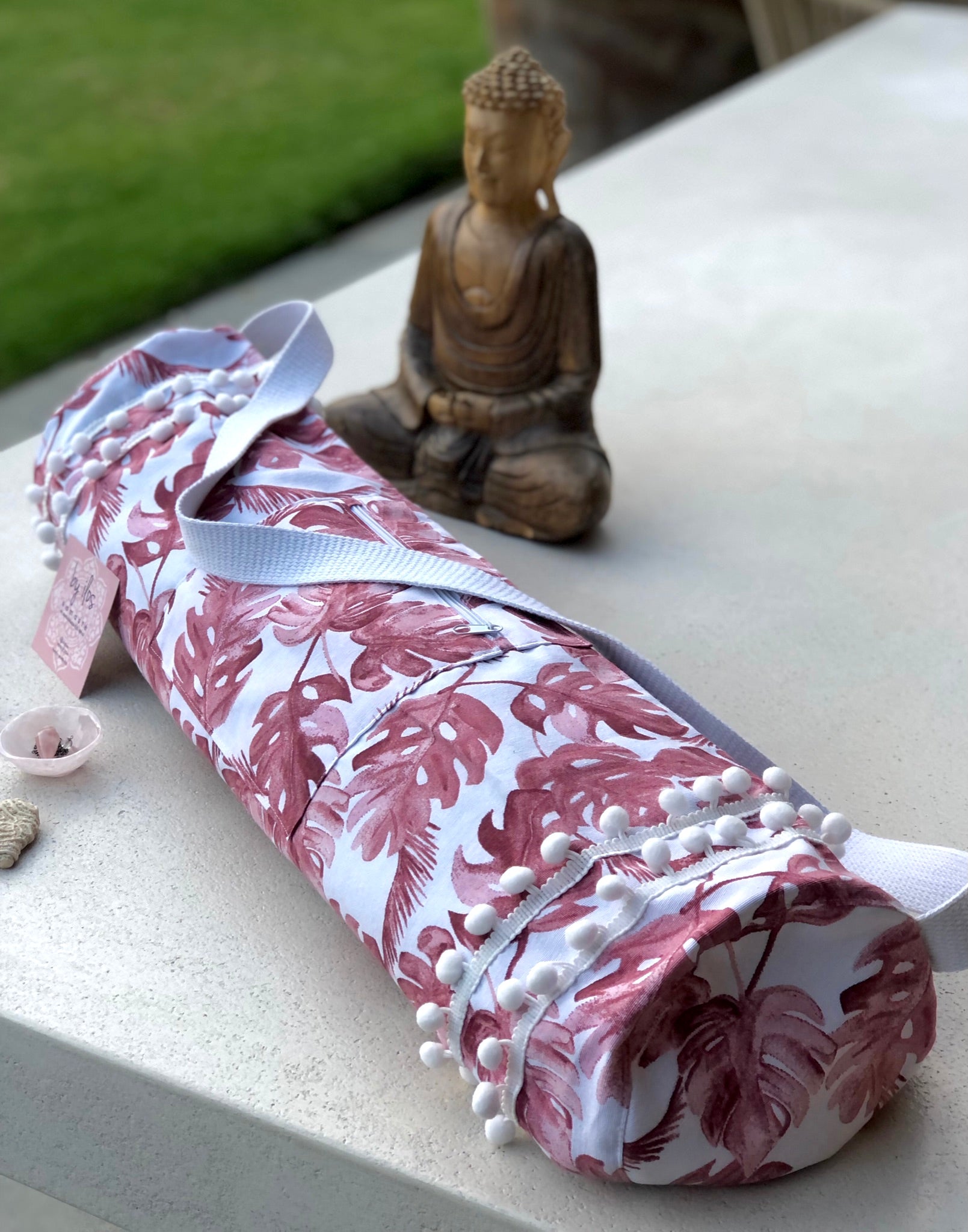 Bolsa para tapete de yoga - Hojas