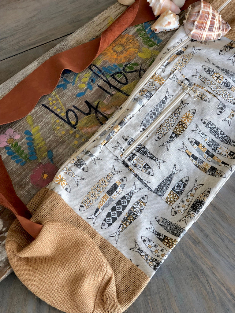 Bolsa para tapete de yoga - Peces