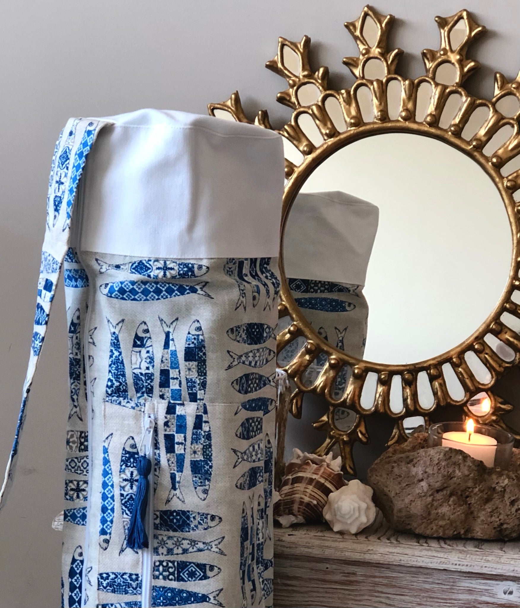 Bolsa para tapete de yoga - Peces