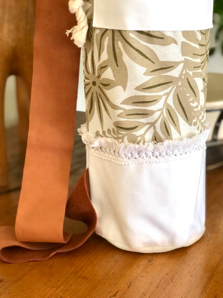 Bolsa para tapete de yoga - Hojas