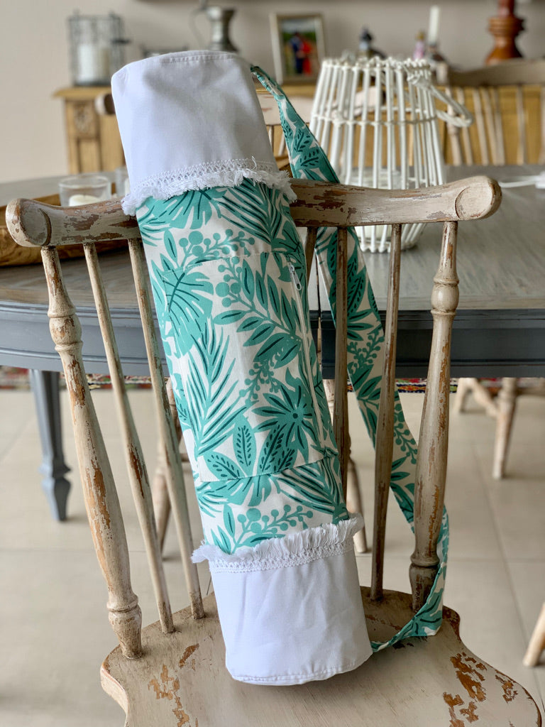 Bolsa para tapete de yoga - Hojas