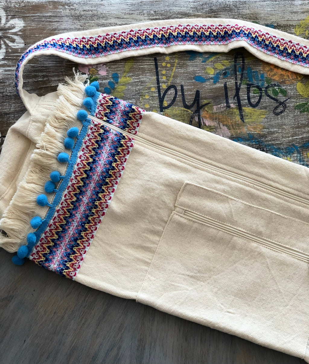 Bolsa para tapete de yoga - Beige
