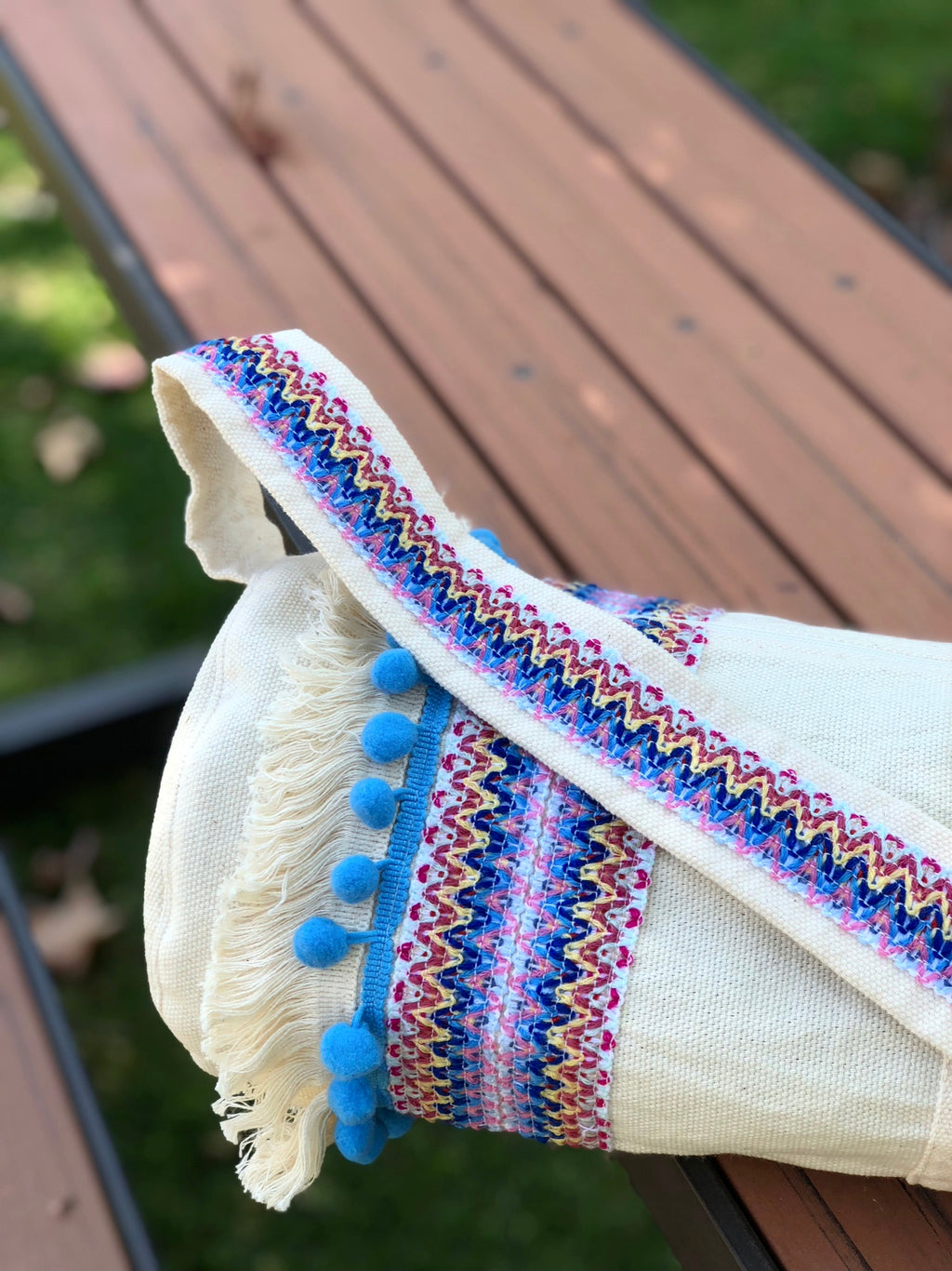 Bolsa para tapete de yoga - Beige