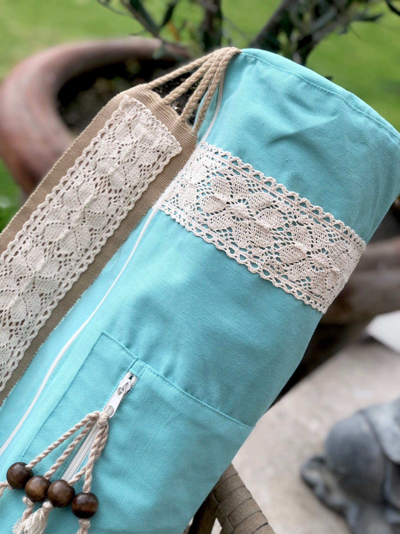 Bolsa para tapete de yoga - Aqua
