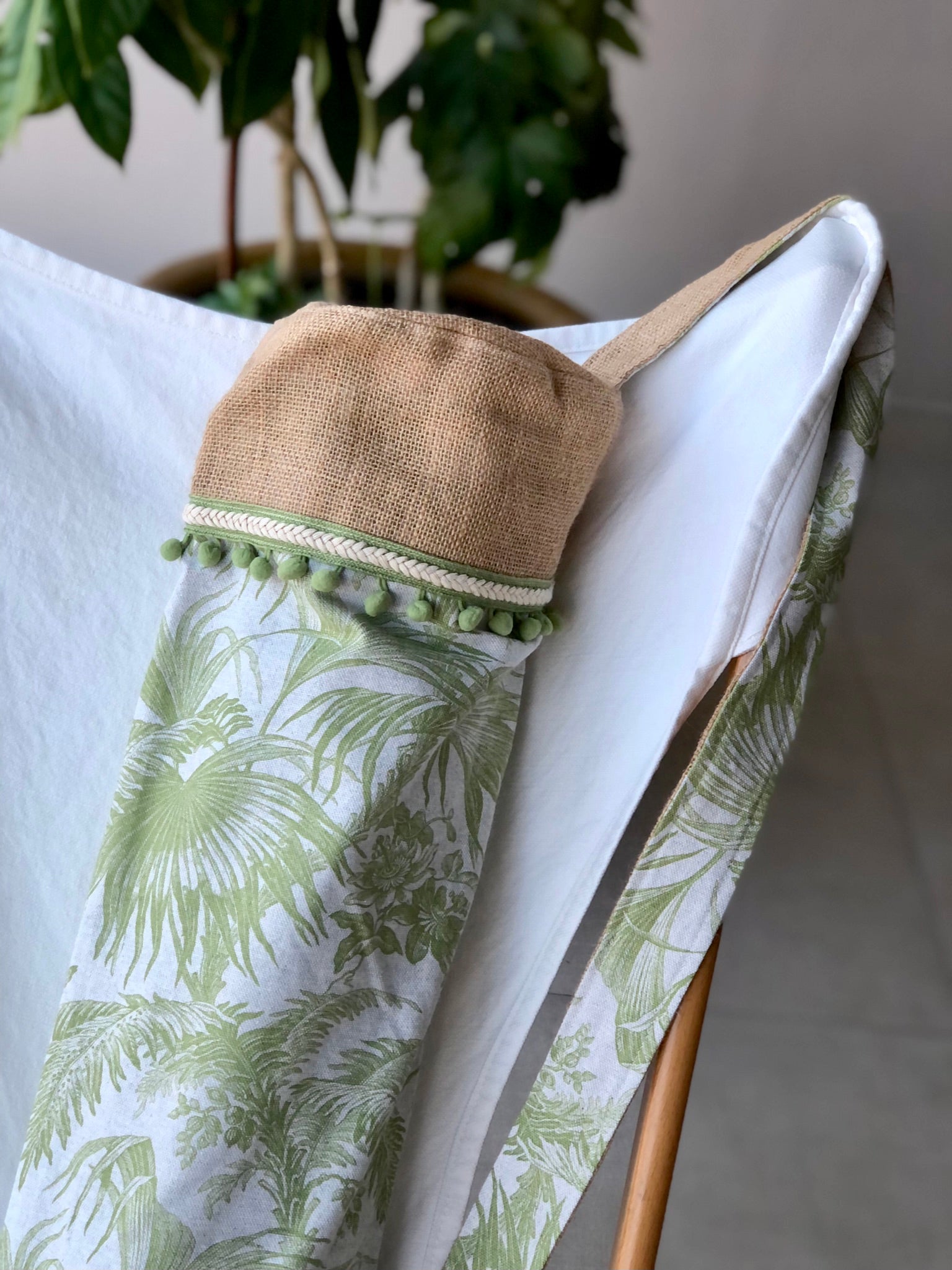 Bolsa para tapete de yoga - Hojas