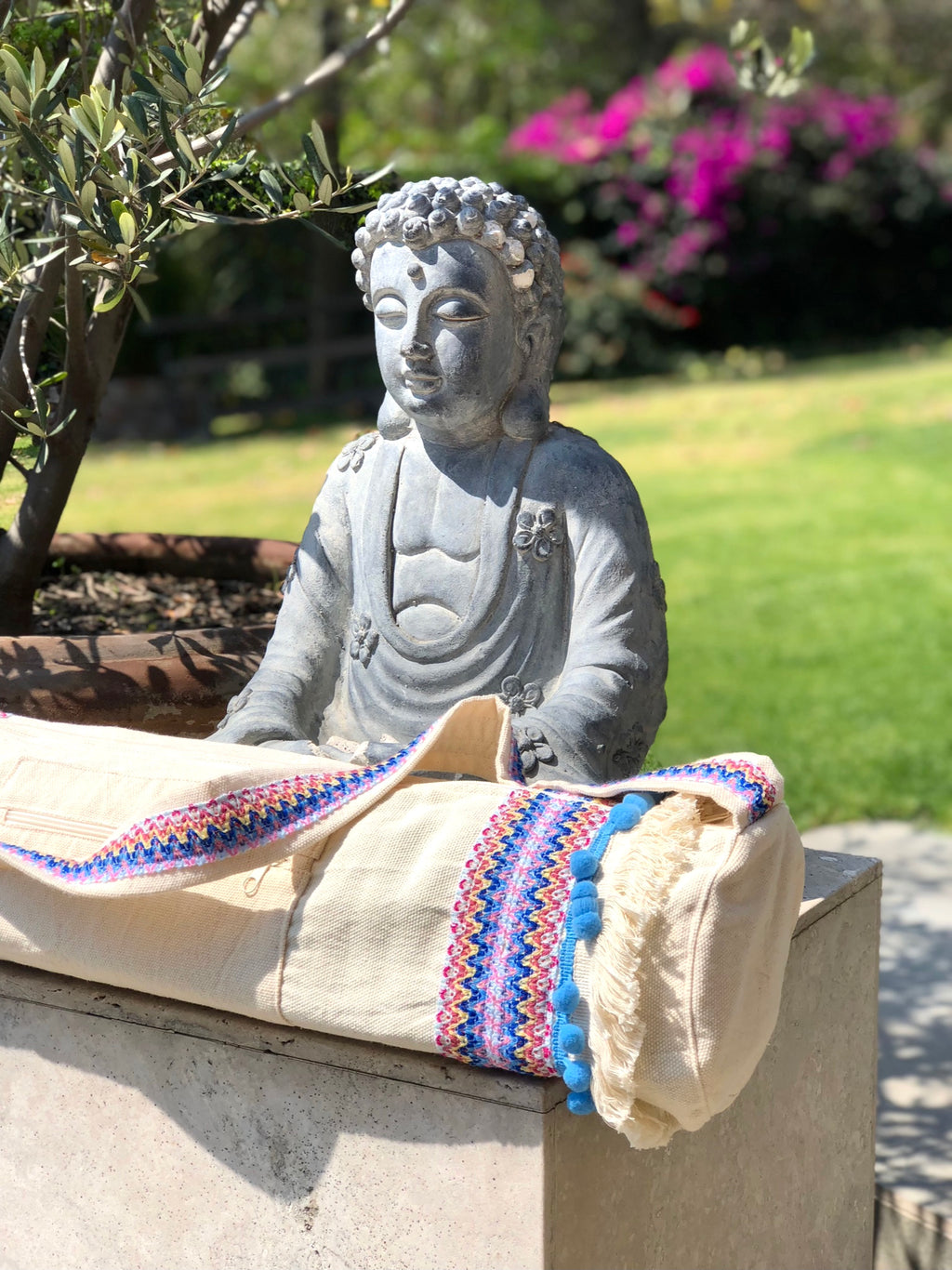 Bolsa para tapete de yoga - Beige