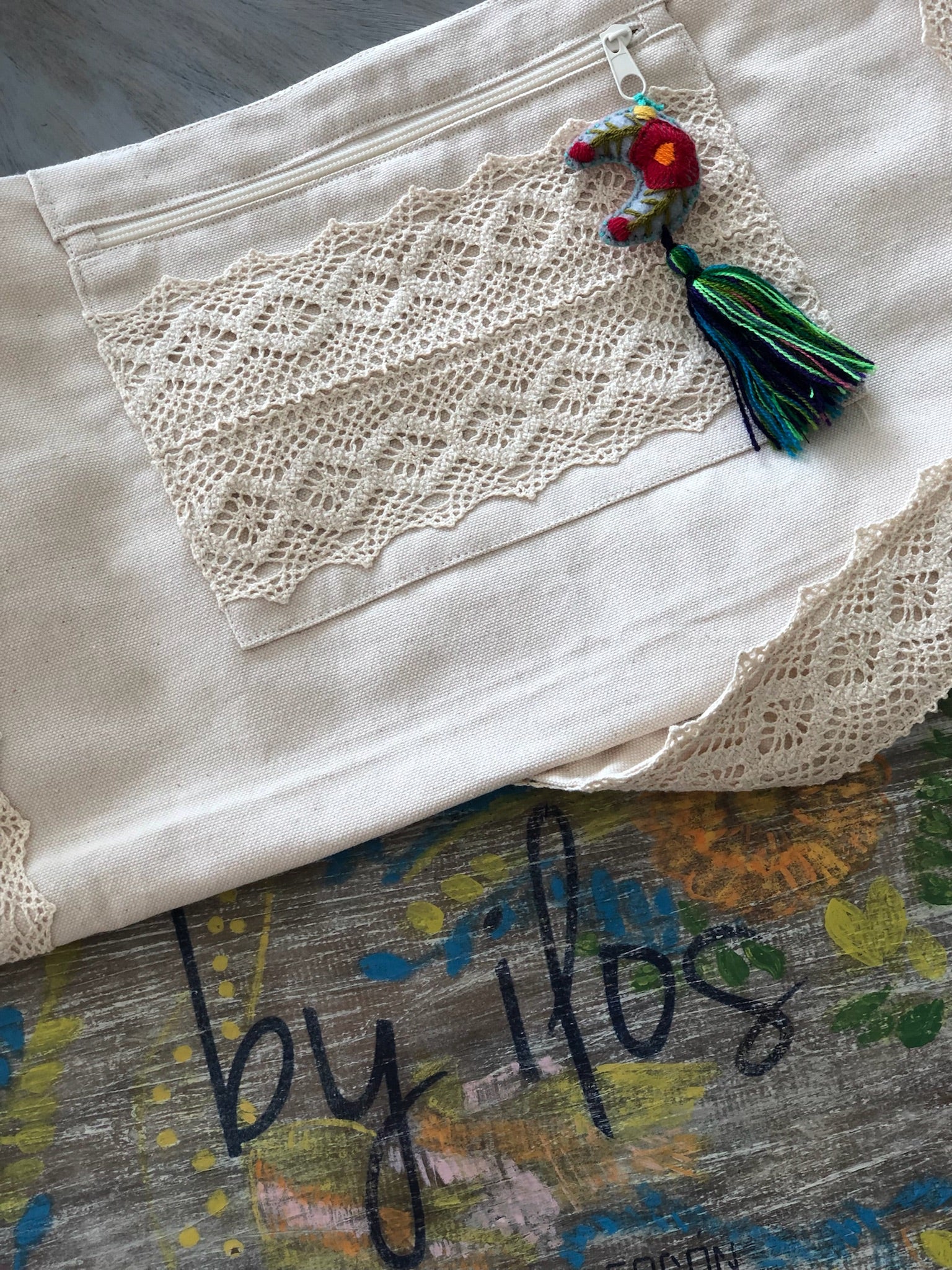 Bolsa para tapete de yoga - Beige